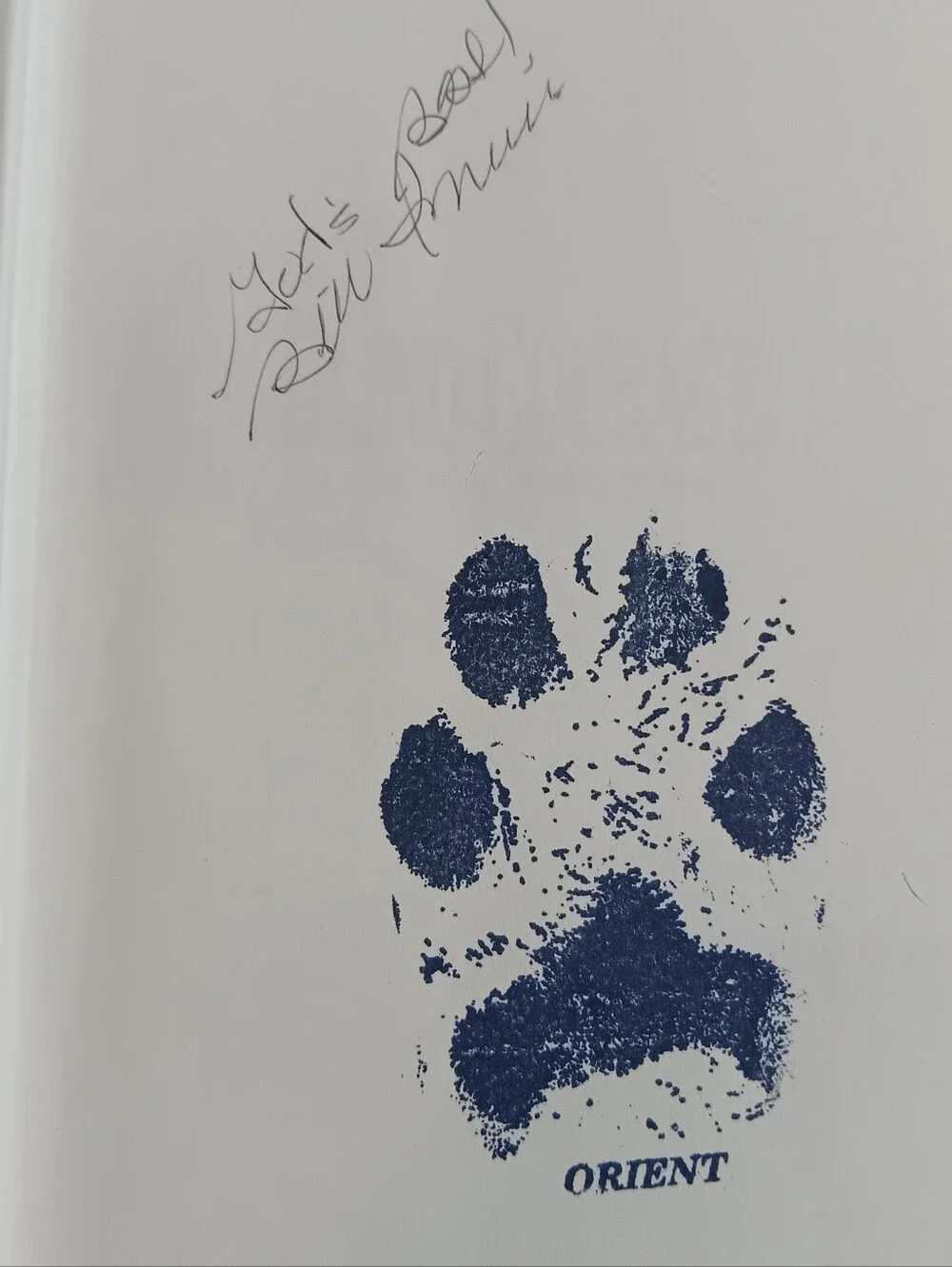 Signed By Dog! & Author, Blind Courage by Bill Irwin Hardcover 1996, Adventure